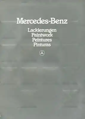 Mercedes-Benz Farben 11.1984