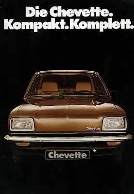 Opel Chevette Prospekt 1981