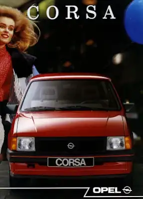 Opel Corsa Prospekt 1989 nl