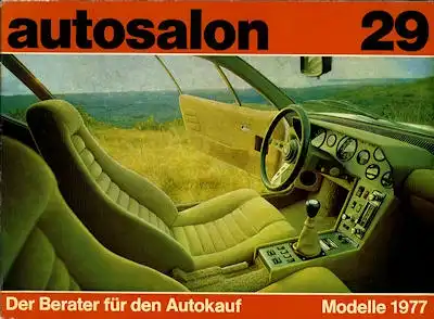 Autosalon in Buchform Nr. 29 1977