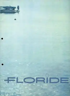 Renault Floride Prospekt ca. 1961