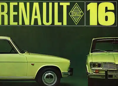 Renault 16 Prospekt 1969