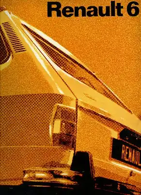 Renault 6 Prospekt 1971
