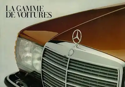 Mercedes-Benz Programm 1978 f