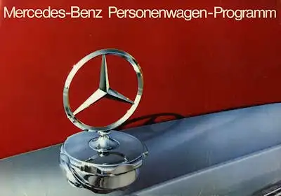 Mercedes-Benz Programm 1975