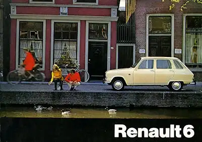 Renault 6 Prospekt ca. 1973