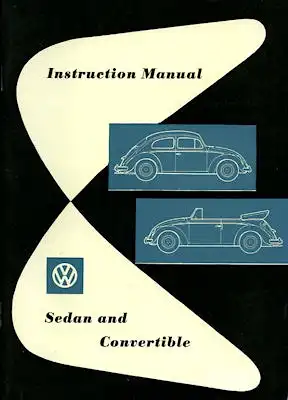 VW Käfer Bedienungsanleitung 12.1958 e