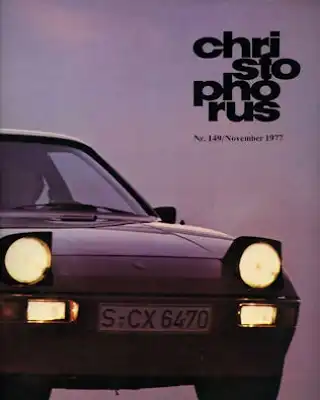 Porsche Christophorus 1977 Nr. 149