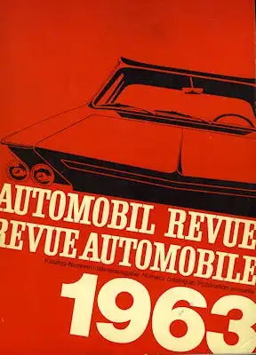 Automobil Revue 1963