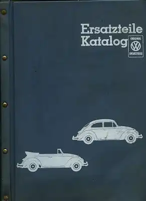 VW Käfer 1200 Ersatzteilliste 4.1963