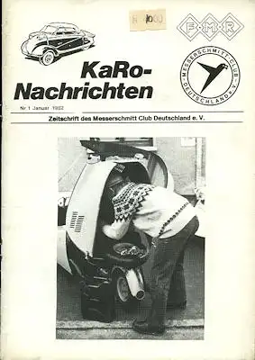 Messerschmitt Karo-Nachrichten 1.1982