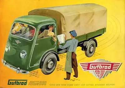 Gutbrod Atlas 800 Prospekt 1950