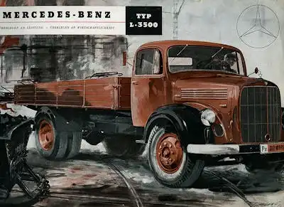 Mercedes-Benz L-3500 Prospekt 6.1951