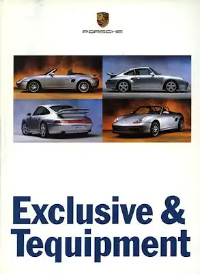 Porsche Tequipment Prospekt 8.1996
