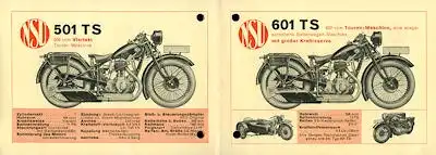 NSU Motorrad Programm 1931