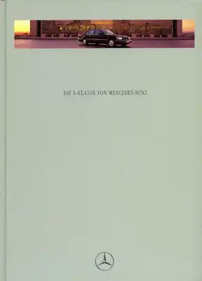 Mercedes-Benz S Klasse Prospekt 9.1995