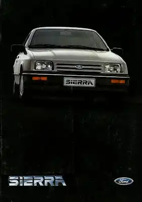 Ford Sierra Prospekt 12.1983
