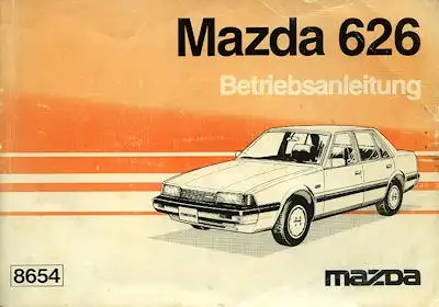 Mazda 626 Bedienungsanleitung 1985