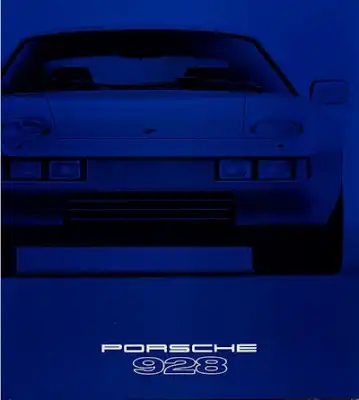 Porsche 928 Prospekt 1979