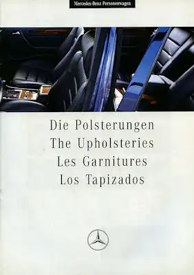 Mercedes-Benz Polsterungen Prospekt 2.1991