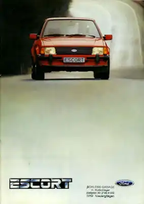 Ford Escort Prospekt 12.1983