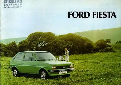 Ford Fiesta Prospekt ca.1980