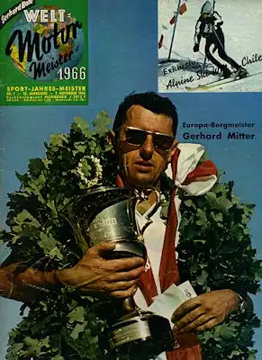 Gehard Bahr Welt- Motor-Meister 1966 Heft 7