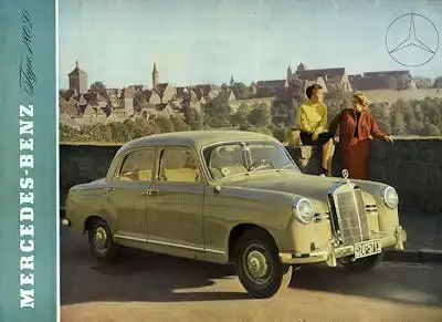 Mercedes-Benz 180 D Prospekt 1954 e
