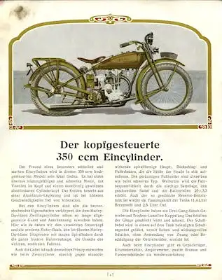 Harley-Davidson Programm ca. 1932