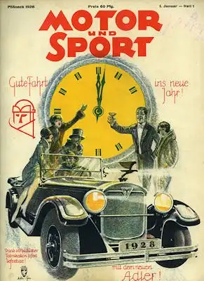 Motor & Sport 1928 Heft 1