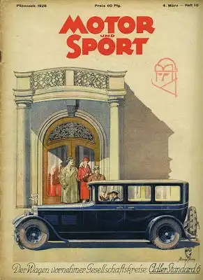 Motor & Sport 1928 Heft 10