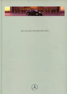 Mercedes-Benz S Klasse Prospekt 1995