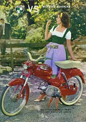 Puch VS Moped / Mokick Prospekt ca.1970