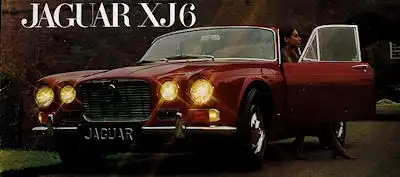 Jaguar XJ 6 Prospekt 1968