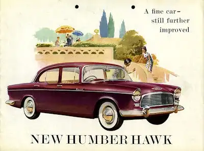 Humber Hawk Prospekt 1958 e