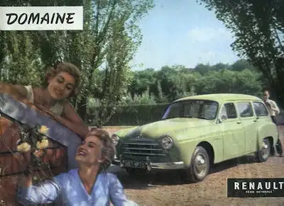 Renault Domaine Prospekt 1956