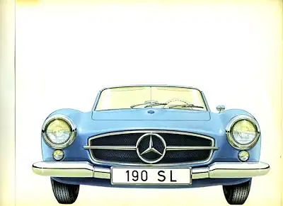 Mercedes-Benz 190 SL Prospekt 5.1960 sp