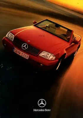 Mercedes-Benz SL Prospekt 5.1998