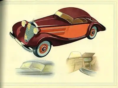 Mercedes-Benz Typ 320 Prospekt 1.1938
