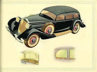 Mercedes-Benz Typ 320 Prospekt 1.1938