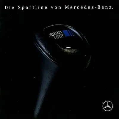 Mercedes-Benz Sportline Prospekt 1991