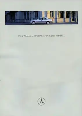 Mercedes-Benz C-Klasse Limousinen Prospekt 1996