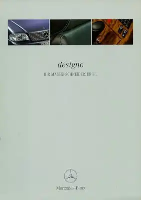 Mercedes-Benz SL Designo Prospekt 2.1999