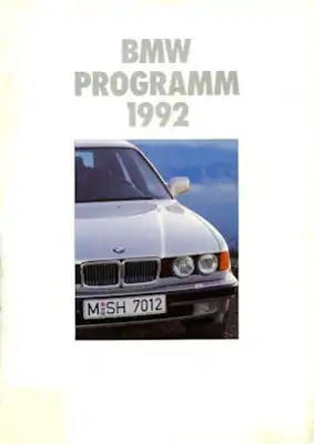 BMW Programm 1992