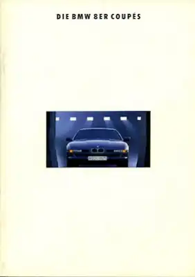 BMW 8er Coupés Prospekt 1993