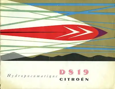 Citroen DS 19 Prospekt 1957