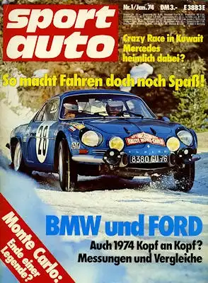 Sport Auto 1974 Heft 1-12