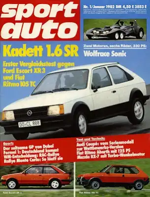 Sport Auto 1982 Heft 1-12
