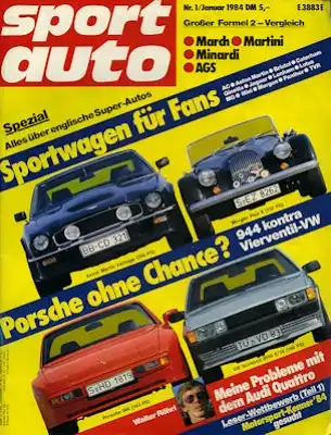 Sport Auto 1984 Heft 1-12