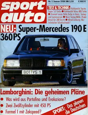 Sport Auto 1989 Heft 1-12